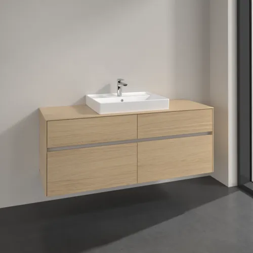VILLEROY BOCH Toaletní skříňka Collaro, 4 výsuvy, 1400 x 548 x 500 mm, severský dub / severský dub #C08400VJ, obrázek 2