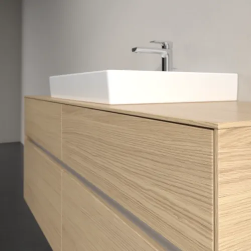 VILLEROY BOCH Toaletní skříňka Collaro, 4 výsuvy, 1400 x 548 x 500 mm, severský dub / severský dub #C08400VJ, obrázek 5
