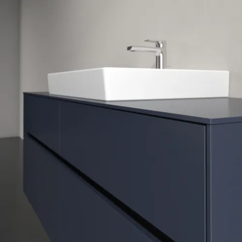 VILLEROY BOCH Toaletní skříňka Collaro, 4 zásuvky, 1400 x 548 x 500 mm, Marine Blue / Marine Blue #C08400VQ, obrázek 5