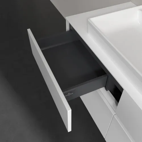 VILLEROY BOCH Collaro toaletní skříňka, s osvětlením, 4 výsuvy, 1200 x 548 x 500 mm, bílá matná / bílá matná #C087B0MS, obrázek 8