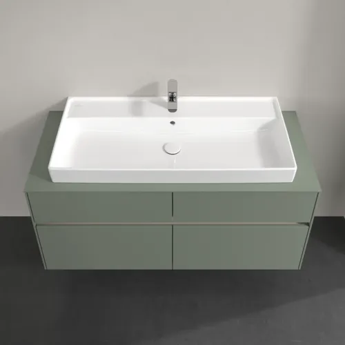VILLEROY BOCH Toaletní skříňka Collaro, 4 výsuvy, 1200 x 548 x 500 mm, Soft Green / Soft Green #C09100AF, obrázek 4