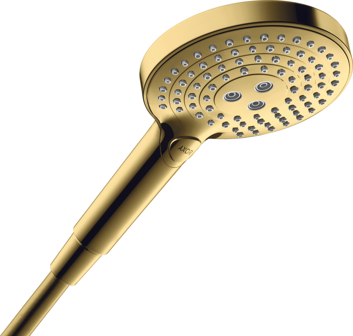 HANSGROHE Ruční sprcha AXOR ShowerSolutions 120 3jet EcoSmart #26051990 - Polished Gold Optic