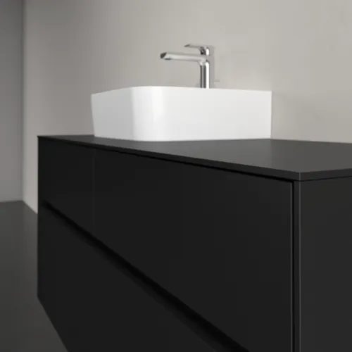 VILLEROY BOCH Toaletní skříňka Collaro, 4 výsuvy, 1200 x 548 x 500 mm, Volcano Black / Volcano Black #C09800VL, obrázek 5