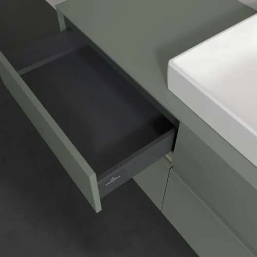 VILLEROY BOCH Toaletní skříňka Collaro, s osvětlením, 4 výsuvy, 1200 x 548 x 500 mm, Soft Green / Soft Green #C083B0AF, obrázek 8
