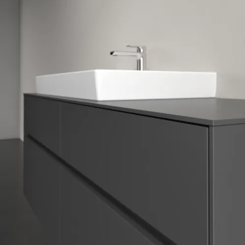 VILLEROY BOCH Collaro toaletní skříňka, s osvětlením, 4 výsuvy, 1400 x 548 x 500 mm, Grafit / Grafit #C089B0VR, obrázek 6