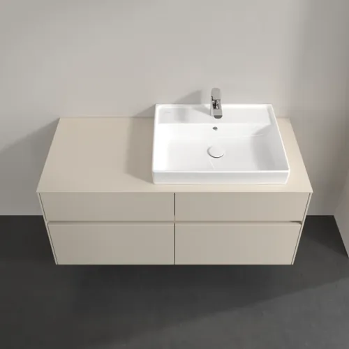 VILLEROY BOCH Toaletní skříňka Collaro, 4 výsuvy, 1200 x 548 x 500 mm, Cashmere Grey / Cashmere Grey #C08300VN, obrázek 4
