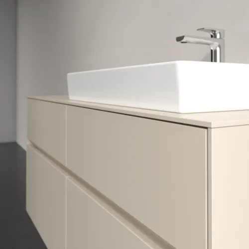 VILLEROY BOCH Toaletní skříňka Collaro, 4 výsuvy, 1200 x 548 x 500 mm, Cashmere Grey / Cashmere Grey #C08300VN, obrázek 5