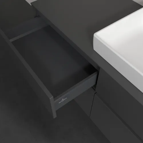 VILLEROY BOCH Collaro toaletní skříňka, 4 výsuvy, 1200 x 548 x 500 mm, Grafit / Grafit #C08300VR, obrázek 7