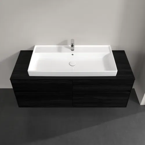 VILLEROY BOCH Toaletní skříňka Collaro, 4 výsuvy, 1400 x 548 x 500 mm, černý dub / černý dub #C09200AB, obrázek 4