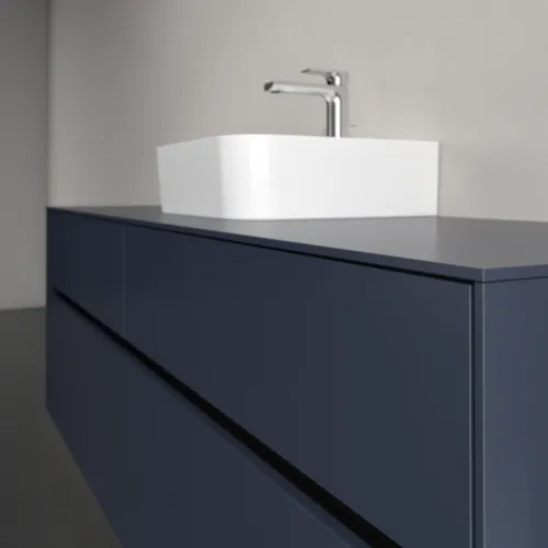 VILLEROY BOCH Toaletní skříňka Collaro, 4 výsuvy, 1600 x 548 x 500 mm, Marine Blue / Marine Blue #C10400VQ, obrázek 5