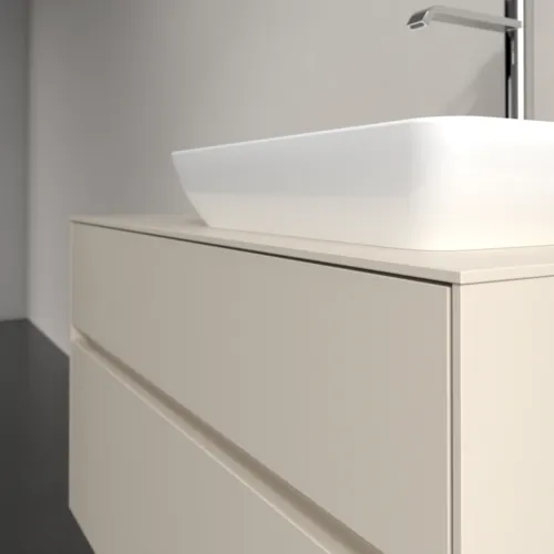 VILLEROY BOCH Toaletní skříňka Collaro, 2 výsuvy, 1000 x 548 x 500 mm, Cashmere Grey / Cashmere Grey #C11100VN, obrázek 5