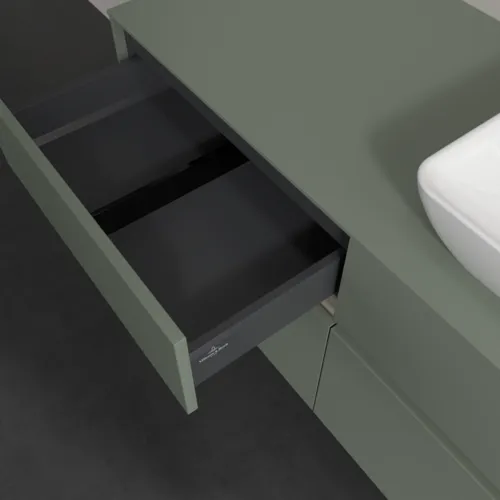 VILLEROY BOCH Toaletní skříňka Collaro, 4 výsuvy, 1200 x 548 x 500 mm, Soft Green / Soft Green #C11400AF, obrázek 7