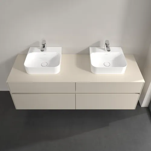 VILLEROY BOCH Toaletní skříňka Collaro, s osvětlením, 4 výsuvy, 1600 x 548 x 500 mm, Cashmere Grey / Cashmere Grey #C107B0VN, obrázek 4