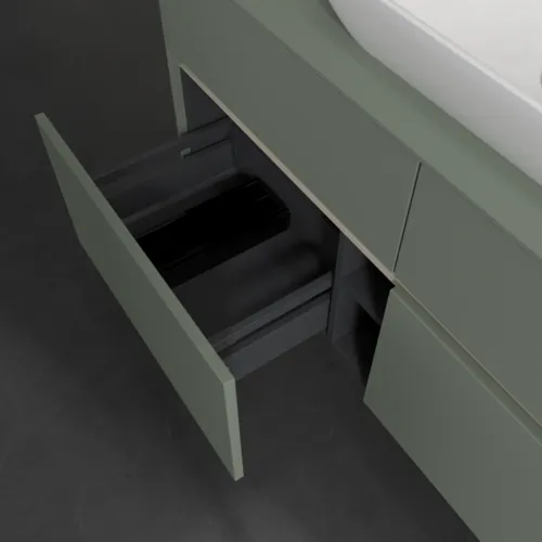 VILLEROY BOCH Toaletní skříňka Collaro, 4 výsuvy, 1200 x 548 x 500 mm, Soft Green / Soft Green #C11200AF, obrázek 6