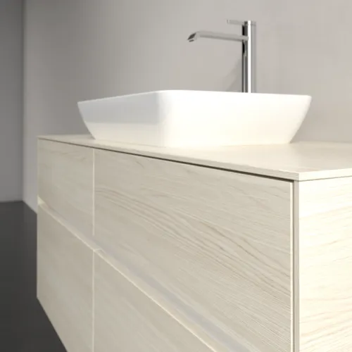 VILLEROY BOCH Toaletní skříňka Collaro, 4 výsuvy, 1200 x 548 x 500 mm, bílý dub / bílý dub #C11200AA, obrázek 5