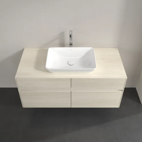 VILLEROY BOCH Toaletní skříňka Collaro, 4 výsuvy, 1200 x 548 x 500 mm, bílý dub / bílý dub #C11200AA, obrázek 4