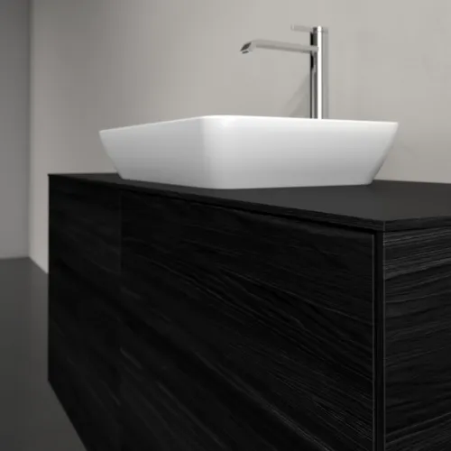 VILLEROY BOCH Toaletní skříňka Collaro, 4 výsuvy, 1200 x 548 x 500 mm, černý dub / černý dub #C11200AB, obrázek 5