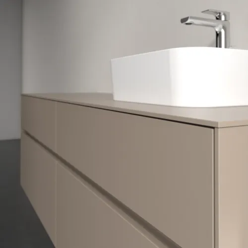 VILLEROY BOCH Toaletní skříňka Collaro, s osvětlením, 4 výsuvy, 1600 x 548 x 500 mm, taupe / taupe #C106B0VM, obrázek 6