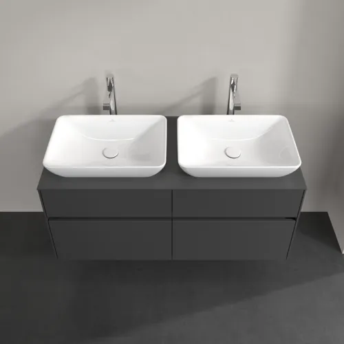 VILLEROY BOCH Collaro toaletní skříňka, s osvětlením, 4 výsuvy, 1200 x 548 x 500 mm, Grafit / Grafit #C115B0VR, obrázek 4