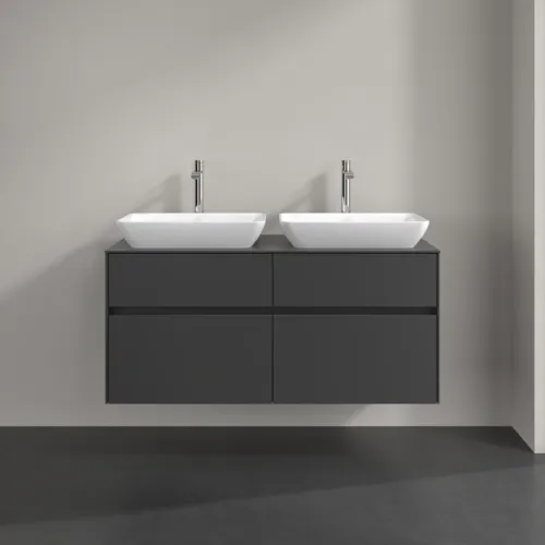 VILLEROY BOCH Collaro toaletní skříňka, s osvětlením, 4 výsuvy, 1200 x 548 x 500 mm, Grafit / Grafit #C115B0VR, obrázek 3