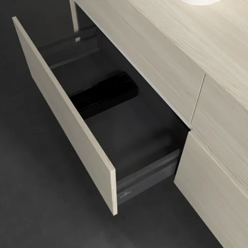 VILLEROY BOCH Toaletní skříňka Collaro, 4 výsuvy, 1600 x 548 x 500 mm, bílý dub / bílý dub #C10500AA, obrázek 6