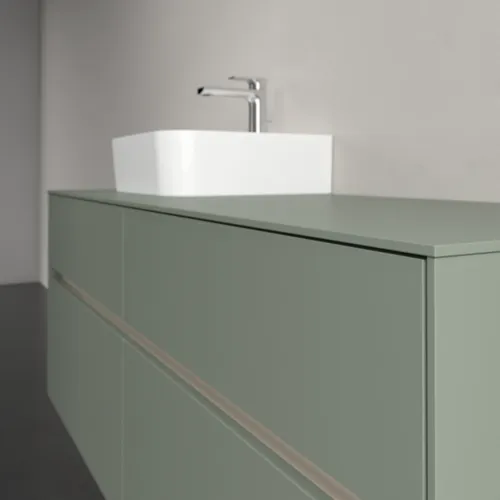 VILLEROY BOCH Toaletní skříňka Collaro, s osvětlením, 4 výsuvy, 1400 x 548 x 500 mm, Soft Green / Soft Green #C101B0AF, obrázek 6