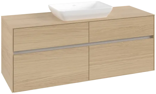 VILLEROY BOCH Toaletní skříňka Collaro, 4 výsuvy, 1400 x 548 x 500 mm, severský dub / severský dub #C11600VJ