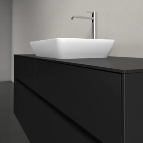 VILLEROY BOCH Toaletní skříňka Collaro, 4 výsuvy, 1400 x 548 x 500 mm, Volcano Black / Volcano Black #C11600VL, obrázek 5