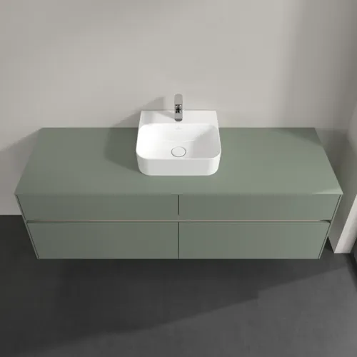 VILLEROY BOCH Toaletní skříňka Collaro, 4 výsuvy, 1600 x 548 x 500 mm, Soft Green / Soft Green #C10400AF, obrázek 4