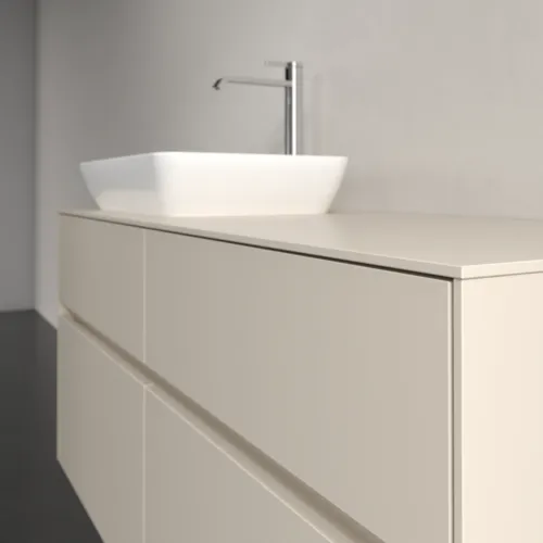 VILLEROY BOCH Toaletní skříňka Collaro, s osvětlením, 4 výsuvy, 1200 x 548 x 500 mm, Cashmere Grey / Cashmere Grey #C113B0VN, obrázek 6