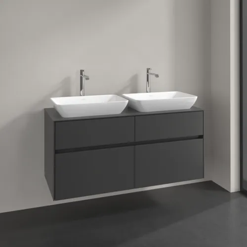 VILLEROY BOCH Collaro toaletní skříňka, 4 výsuvy, 1200 x 548 x 500 mm, Grafit / Grafit #C11500VR, obrázek 2