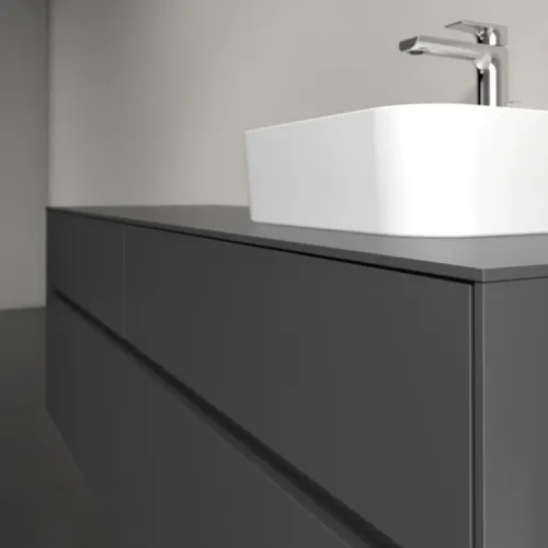 VILLEROY BOCH Toaletní skříňka Collaro, s osvětlením, 4 výsuvy, 1600 x 548 x 500 mm, Grafit / Grafit #C106B0VR, obrázek 6