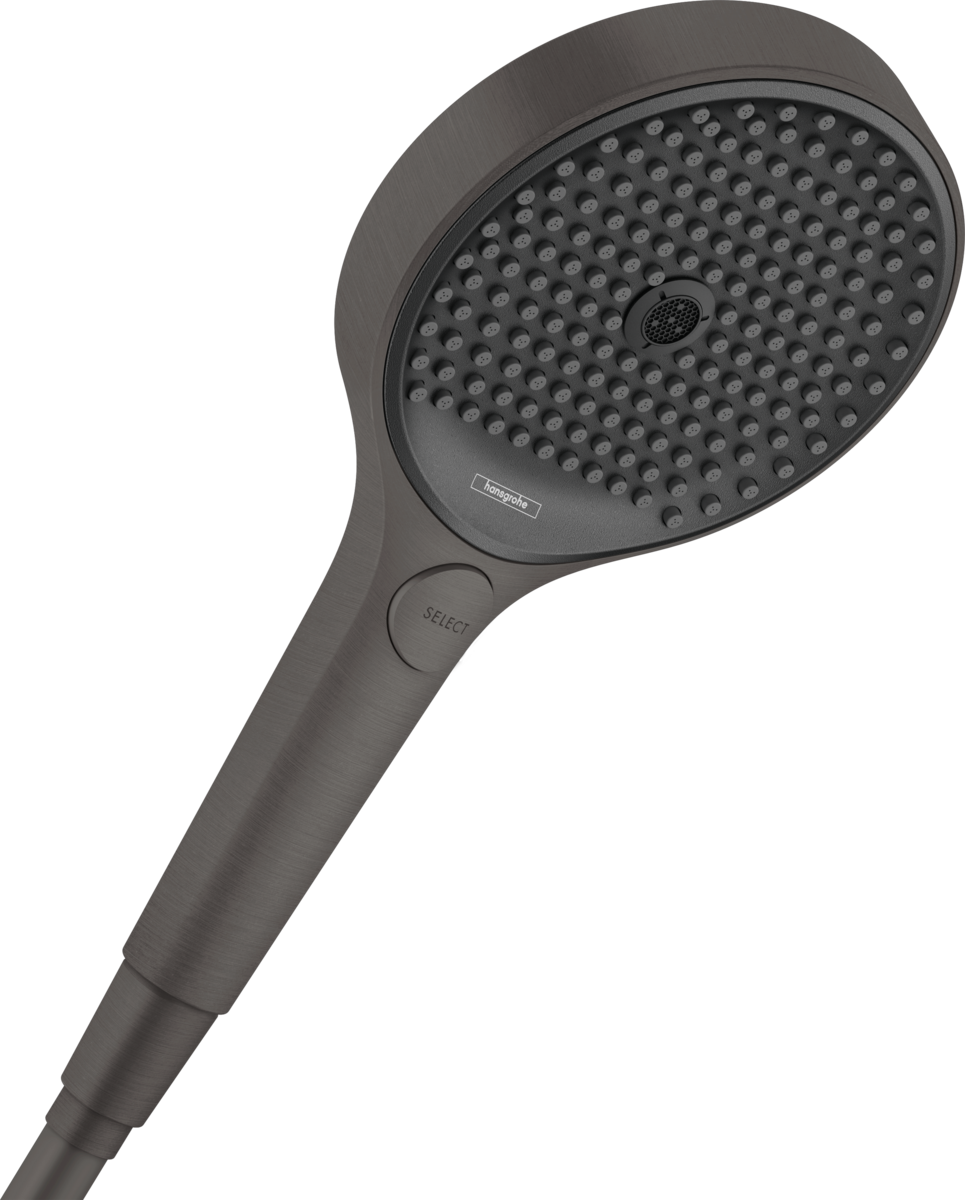 HANSGROHE Rainfinity ruční sprcha 130 3 jet kartáčovaný černý chrom 26864340