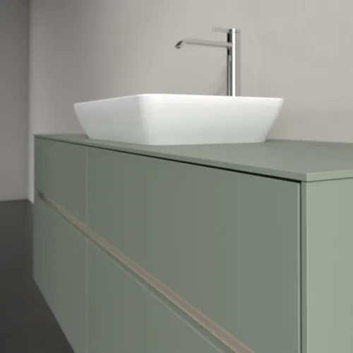 VILLEROY BOCH Toaletní skříňka Collaro, 4 výsuvy, 1400 x 548 x 500 mm, Soft Green / Soft Green #C11600AF, obrázek 5