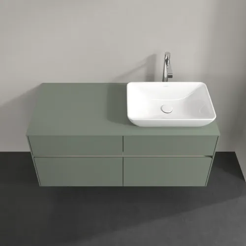 VILLEROY BOCH Toaletní skříňka Collaro, s osvětlením, 4 výsuvy, 1200 x 548 x 500 mm, Soft Green / Soft Green #C114B0AF, obrázek 4
