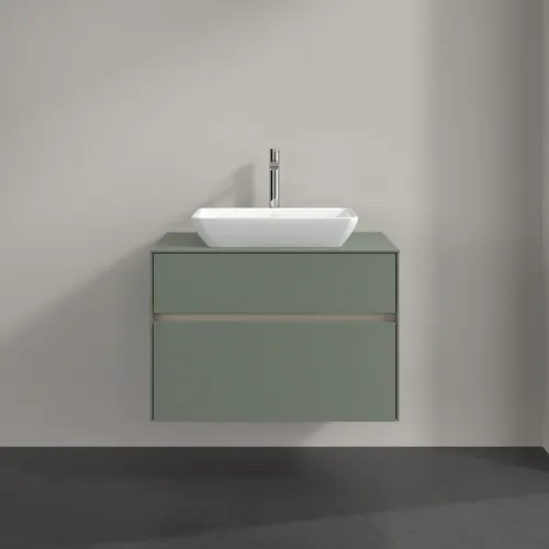 VILLEROY BOCH Toaletní skříňka Collaro, 2 výsuvy, 800 x 548 x 500 mm, Soft Green / Soft Green #C10800AF, obrázek 3