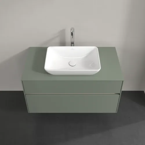 VILLEROY BOCH Toaletní skříňka Collaro, 2 výsuvy, 1000 x 548 x 500 mm, Soft Green / Soft Green #C10900AF, obrázek 4
