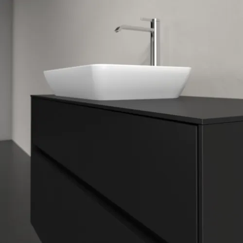 VILLEROY BOCH Collaro toaletní skříňka, s osvětlením, 2 výsuvy, 1000 x 548 x 500 mm, Volcano Black / Volcano Black #C110B0VL, obrázek 6