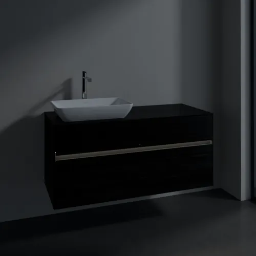 VILLEROY BOCH Toaletní skříňka Collaro, s osvětlením, 4 výsuvy, 1200 x 548 x 500 mm, černý dub / černý dub #C113B0AB, obrázek 5