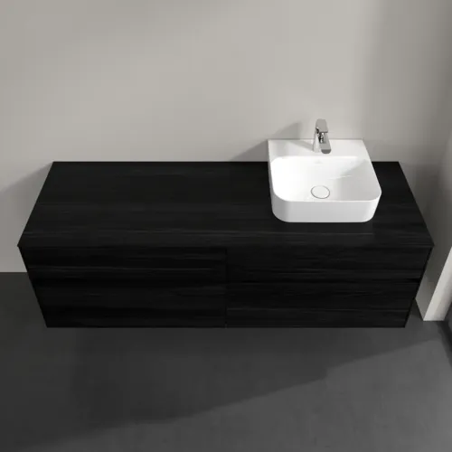 VILLEROY BOCH Toaletní skříňka Collaro, s osvětlením, 4 výsuvy, 1600 x 548 x 500 mm, černý dub / černý dub #C106B0AB, obrázek 4