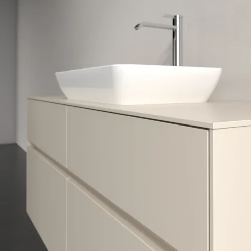 VILLEROY BOCH Toaletní skříňka Collaro, 4 výsuvy, 1200 x 548 x 500 mm, Cashmere Grey / Cashmere Grey #C11200VN, obrázek 5