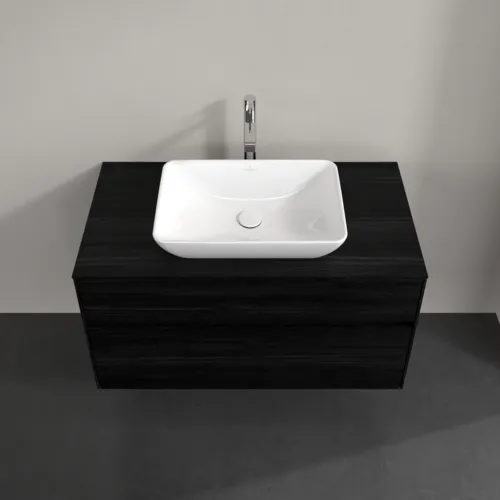 VILLEROY BOCH Toaletní skříňka Collaro, 2 výsuvy, 1000 x 548 x 500 mm, černý dub / černý dub #C10900AB, obrázek 4
