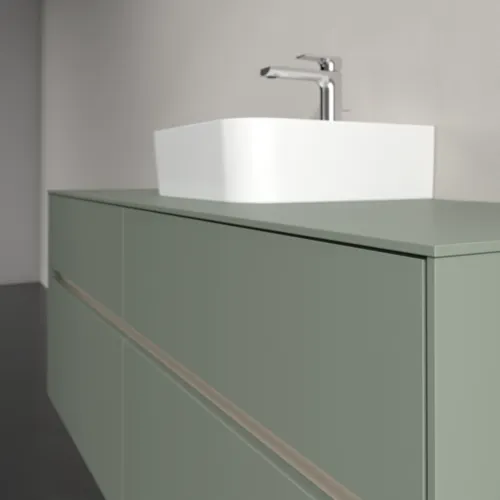 VILLEROY BOCH Toaletní skříňka Collaro, 4 výsuvy, 1400 x 548 x 500 mm, Soft Green / Soft Green #C10000AF, obrázek 5