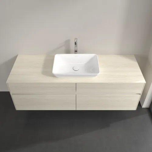 VILLEROY BOCH Toaletní skříňka Collaro, s osvětlením, 4 výsuvy, 1600 x 548 x 500 mm, bílý dub / bílý dub #C120B0AA, obrázek 4