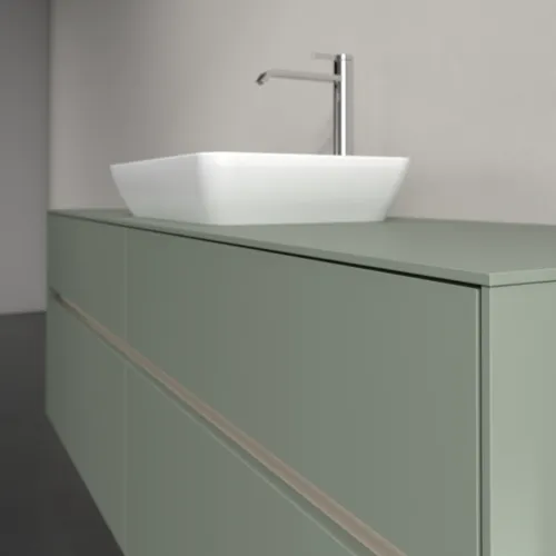 VILLEROY BOCH Toaletní skříňka Collaro, s osvětlením, 4 výsuvy, 1600 x 548 x 500 mm, Soft Green / Soft Green #C120B0AF, obrázek 6
