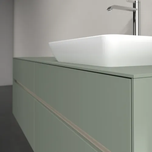 VILLEROY BOCH Toaletní skříňka Collaro, 4 výsuvy, 1600 x 548 x 500 mm, Soft Green / Soft Green #C12200AF, obrázek 5