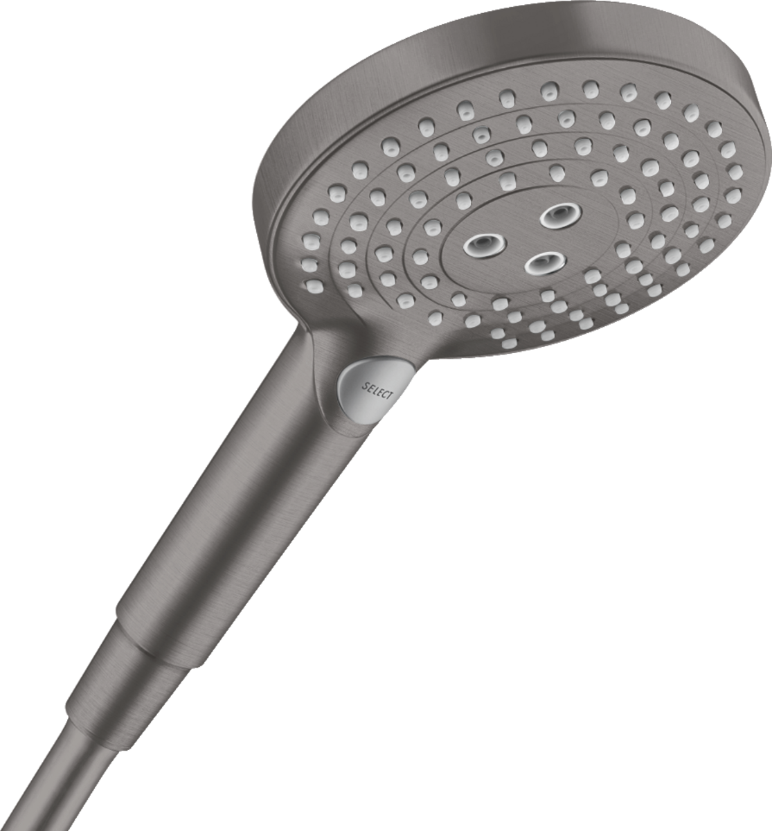 HANSGROHE Raindance Select S Ruční sprcha 120 3jet EcoSmart #26531340 - kartáčovaný černý chrom