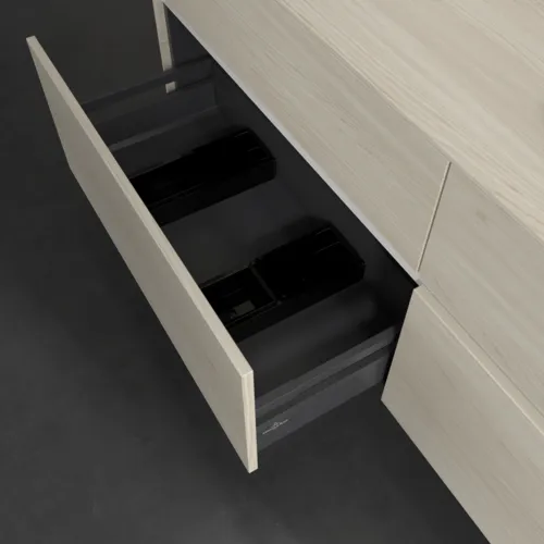 VILLEROY BOCH Toaletní skříňka Collaro, 4 výsuvy, 1600 x 548 x 500 mm, bílý dub / bílý dub #C12200AA, obrázek 6