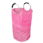 Vak na špinavé prádlo 40x60cm, NYLON, růžový #150013491