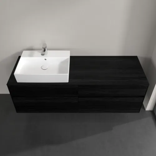 VILLEROY BOCH Toaletní skříňka Collaro, s osvětlením, 4 výsuvy, 1600 x 548 x 500 mm, černý dub / černý dub #C135B0AB, obrázek 4